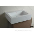 Italian Design Resin Bathroom Wash Basins / Above Counter W